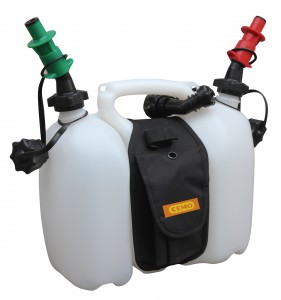 Benzinetank als dubbele Cherrycan  “Profi ” 6 ltr/3 ltr voor benzine