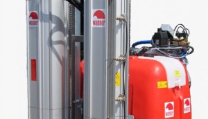 Fruitteeltspuit  S serie met T16 tangentiaal-blazer,met hydr. aandrijving, smalle uitvoering,met 500/600/800/1000 liter inhoud (blz 23)