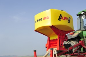 PS 500M2 elektro-pneumatische zaaimachine, 12 volt met 500 liter inhoud