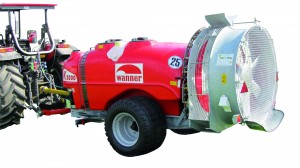 Fruitteeltspuit K Serie met axiaal-blazers K 32A, K36A,K42A en K48A