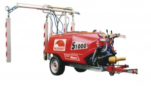 Spuiten voor asperges  AS- serie, AS800/24-100  en /AS1000/24-100, getrokken uitvoering.