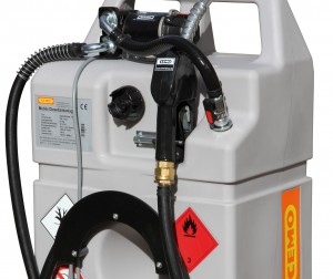 Dieseltank als trolley uitvoering  met 60 en100 liter inhoud