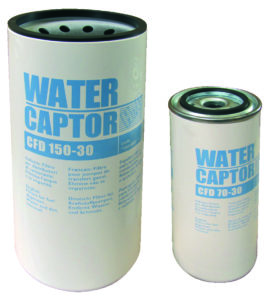 Filters voor brandstof, diesel, biodiesel, met  aansluiting beide zijden 1″ binn. schr. draad  en flens met O ring + uitsparing