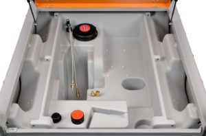 Dieseltank DT mobiel PRO ST (staal)( 980 liter generator-tank met stalen binnen- en buitentank