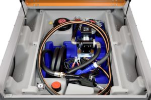 Dieseltank DT Mobiel PRO PE COMBI 850 liter diesel en 100 liter AdBlue