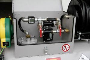 Afzuigapparaat  mobiel 300 ltr voor benzine, 2 takt-mix en diesel