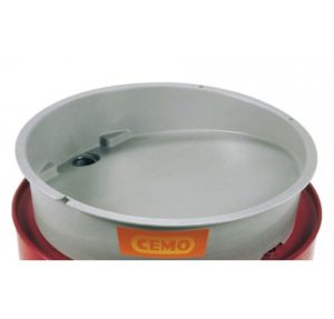 Vultrechters van GVK (glas-vezel-kunststof) met en zonder klepdeksel, voor 200 ltr. en 60 ltr. vaten