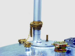 Verzamelaar, GS mobiel,400 ltr./600 ltr./980 ltr., voor gevaarlijke en brandbare vloeistoffen