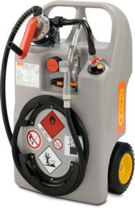 Dieseltank, diesel-trolley 60 ltr. en 100 ltr.