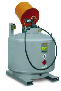 Diesel-tank, DT  mobiel 980 ltr. diesel,voor buiten en in gebouwen
