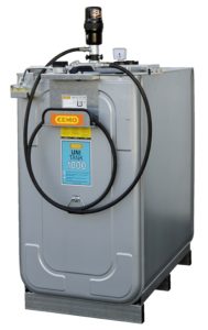 Olietank, pneumatische compact-installatie  ECO  voor verse smeerolie